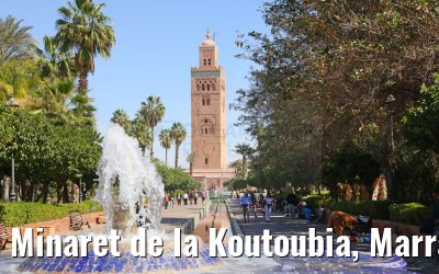 Minaret de la Koutoubia, Marrakech 26.02.2025