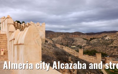 Almeria city Alcazaba and street impressions 02.03.2025