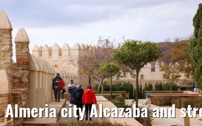 Almeria city Alcazaba and street impressions 02.03.2025