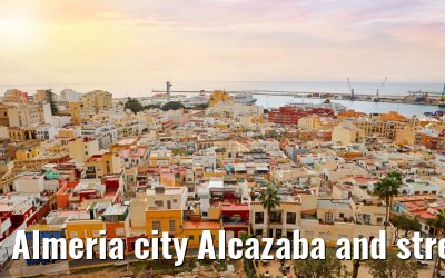Almeria city Alcazaba and street impressions 02.03.2025