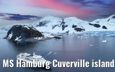 MS Hamburg Cuverville island, Antarctica 23.01.2023