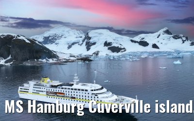 MS Hamburg Cuverville island, Antarctica 23.01.2023