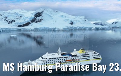 MS Hamburg Paradise Bay 23.01.2023, Antarctica