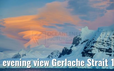 evening view Gerlache Strait 10.01.2023