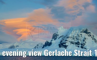 evening view Gerlache Strait 10.01.2023