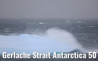 Gerlache Strait Antarctica 50 knots wind 10.01.2023