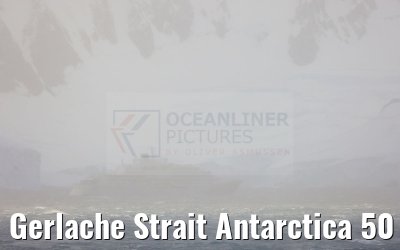 Gerlache Strait Antarctica 50 knots wind 10.01.2023