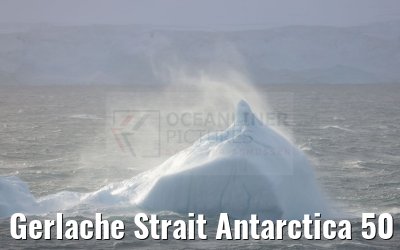 Gerlache Strait Antarctica 50 knots wind 10.01.2023