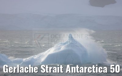 Gerlache Strait Antarctica 50 knots wind 10.01.2023