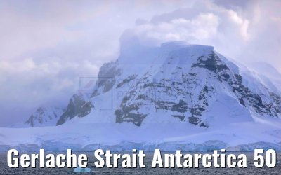 Gerlache Strait Antarctica 50 knots wind 10.01.2023
