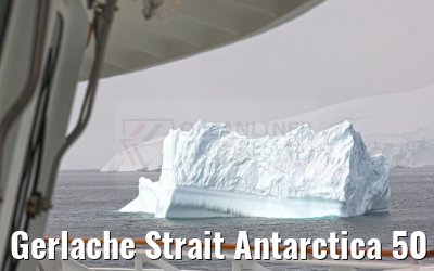 Gerlache Strait Antarctica 50 knots wind 10.01.2023