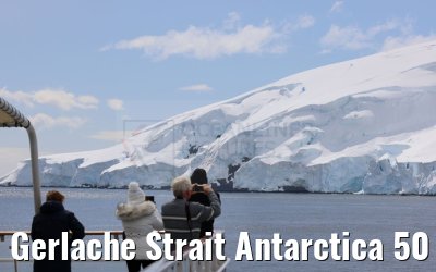 Gerlache Strait Antarctica 50 knots wind 10.01.2023