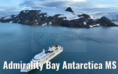 Admirality Bay Antarctica MS Hamburg 08.01.2023