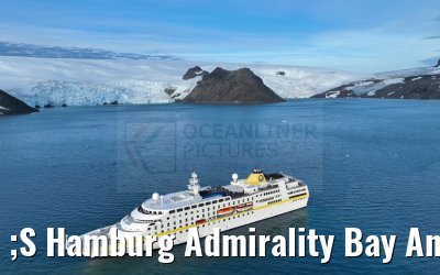 ;S Hamburg Admirality Bay Antarctica 08.01.2023