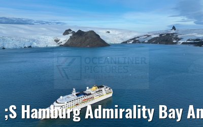 ;S Hamburg Admirality Bay Antarctica 08.01.2023