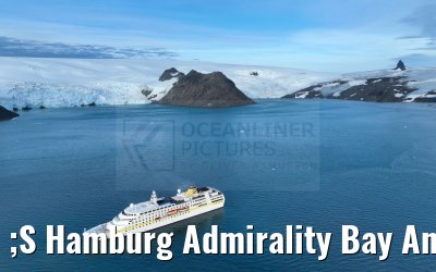 ;S Hamburg Admirality Bay Antarctica 08.01.2023
