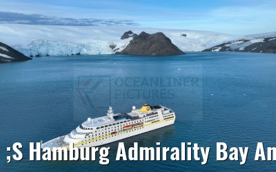 ;S Hamburg Admirality Bay Antarctica 08.01.2023
