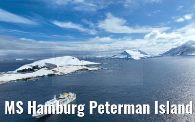 MS Hamburg Peterman Island Antarctica 25.01.2023