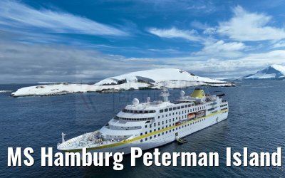 MS Hamburg Peterman Island Antarctica 25.01.2023