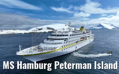 MS Hamburg Peterman Island Antarctica 25.01.2023