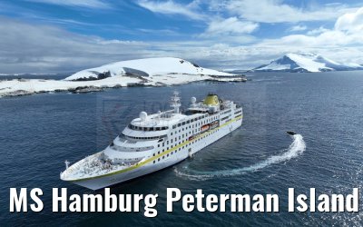 MS Hamburg Peterman Island Antarctica 25.01.2023