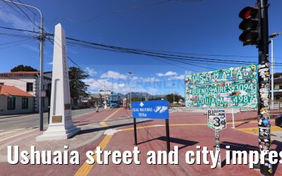Ushuaia street and city impressions 28.01.2023