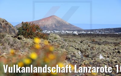Vulkanlandschaft Lanzarote 10.03.2022