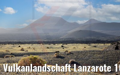 Vulkanlandschaft Lanzarote 10.03.2022