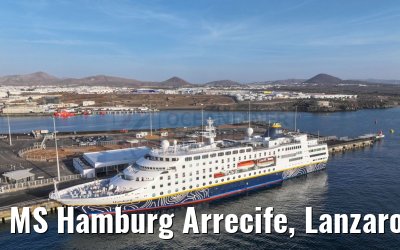 MS Hamburg Arrecife, Lanzarote 25.02.2025
