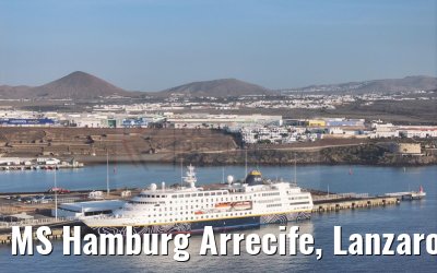 MS Hamburg Arrecife, Lanzarote 25.02.2025