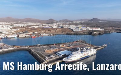MS Hamburg Arrecife, Lanzarote 25.02.2025