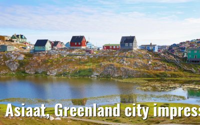Asiaat, Greenland city impressions 11.08.2024
