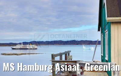 MS Hamburg Asiaat, Greenland 11.08.2024