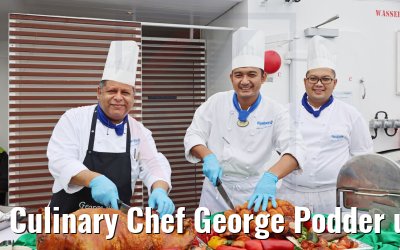 Culinary Chef George Podder und Team MS Hamburg 20.03.2022