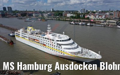 MS Hamburg Ausdocken Blohm+Voss 19.05.2020