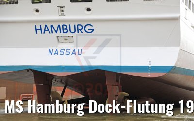 MS Hamburg Dock-Flutung 19.05.2020