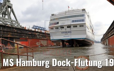 MS Hamburg Dock-Flutung 19.05.2020