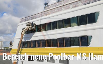 Bereich neue Poolbar MS Hamburg 17.05.2020