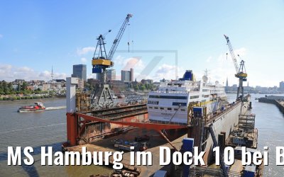 MS Hamburg im Dock 10 bei Blohm+Voss 17.05.2020