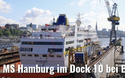 MS Hamburg im Dock 10 bei Blohm+Voss 17.05.2020