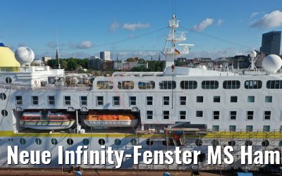 Neue Infinity-Fenster MS Hamburg 17.05.2020