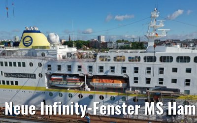 Neue Infinity-Fenster MS Hamburg 17.05.2020