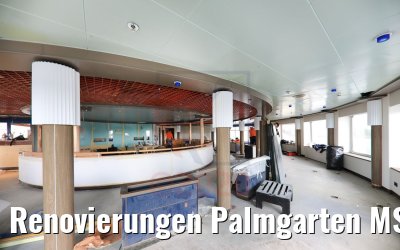 Renovierungen Palmgarten MS Hamburg 17.05.2020