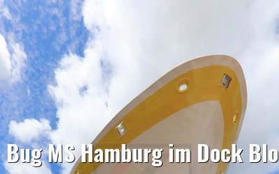 Bug MS Hamburg im Dock Blohm und Voss 12.05.2020
