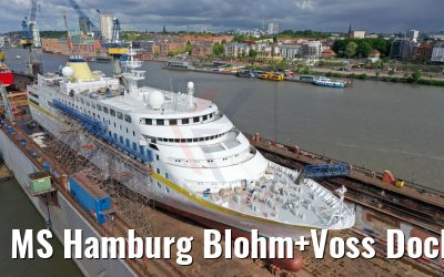 MS Hamburg Blohm+Voss Dock 10 in Hamburg 12.05.2020