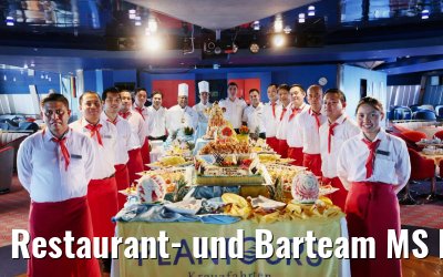 Restaurant- und Barteam MS Hamburg 26.11.2022