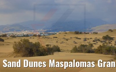 Sand Dunes Maspalomas Gran Canaria 24.11.2022