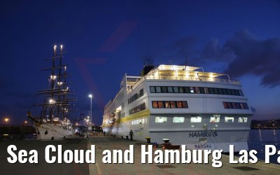Sea Cloud and Hamburg Las Palmas de Gran Canaria 24.11.2022