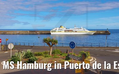 MS Hamburg in Puerto de la Estaca, El Hierro 23.11.2022