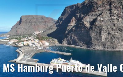 MS Hamburg Puerto de Valle Gran Rey La Gomera 22.11.2022